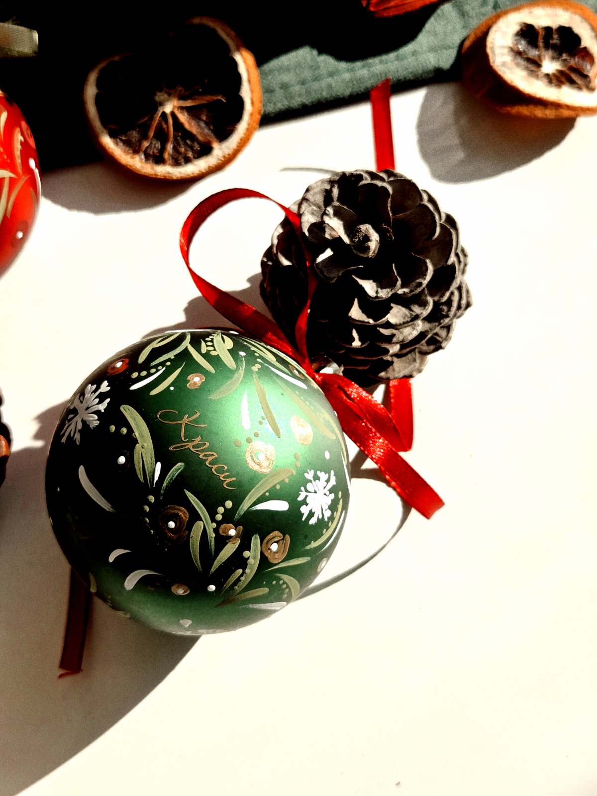 КОЛЕДНА ТОПКА С ИМЕ