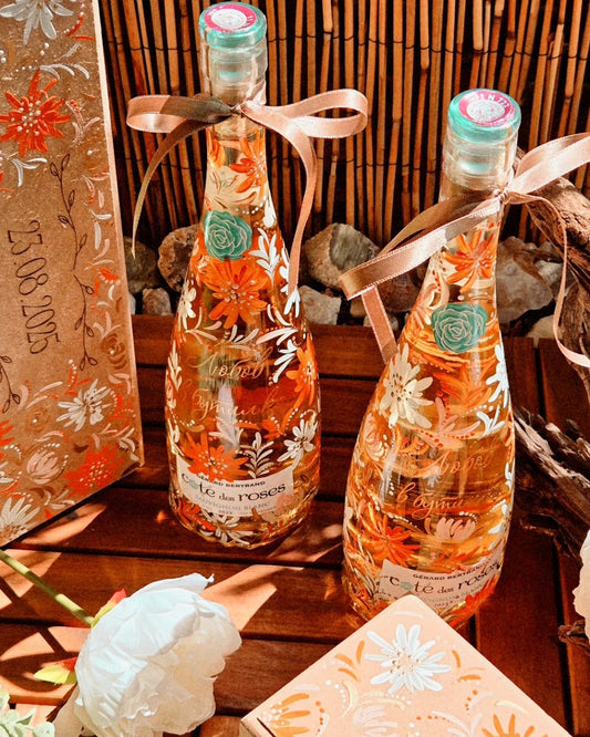 ДЪРВЕНА КУТИЯ ЗА БУТИЛКА