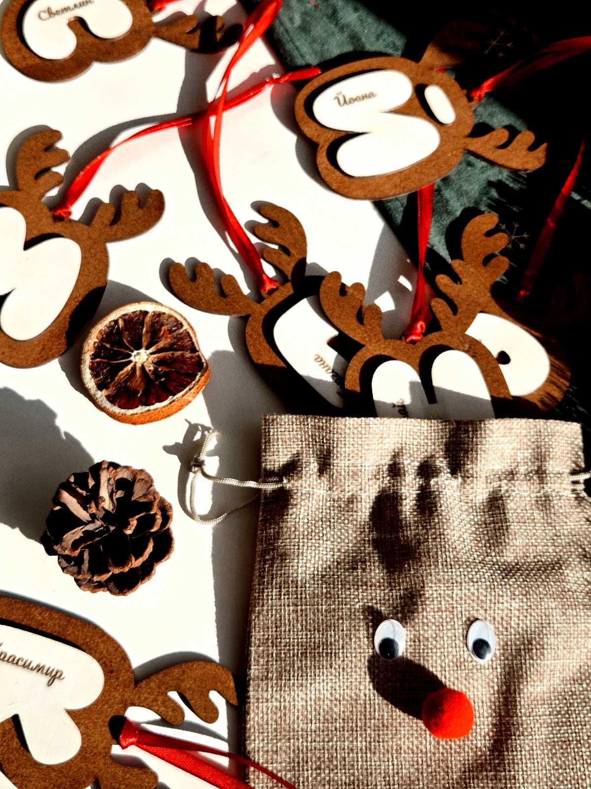 КОЛЕДНА ИГРАЧКА С ИМЕ