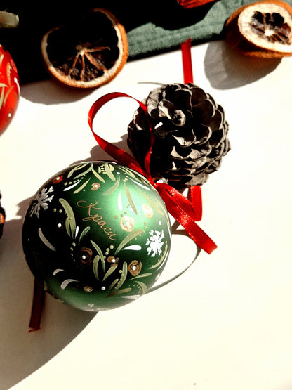 КОЛЕДНА ТОПКА С ИМЕ