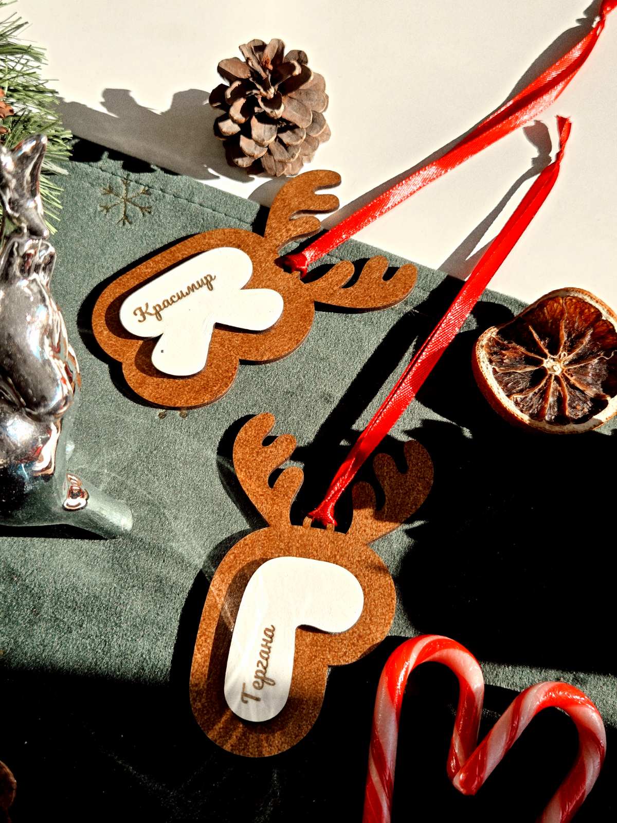 КОЛЕДНА ИГРАЧКА С ИМЕ